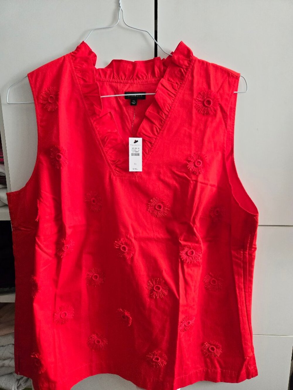 NWT Talbots Embellished Top XL